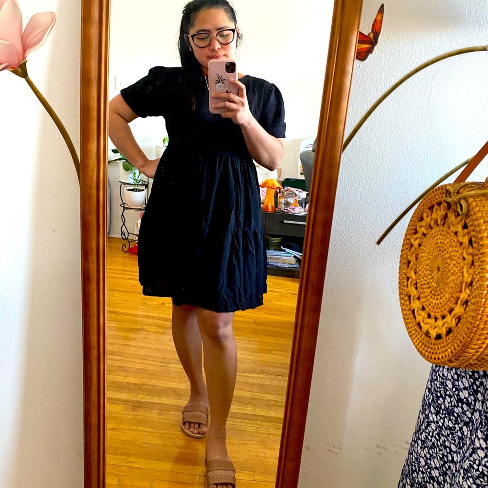 Black doll dress